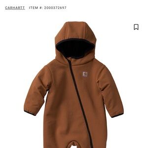 Carhartt Toddler Baby Coveralls winter